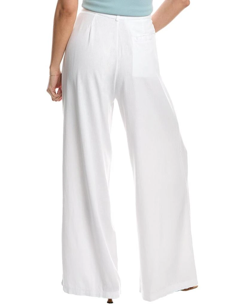 Stateside Wide Leg Linen-Blend Trouser 2