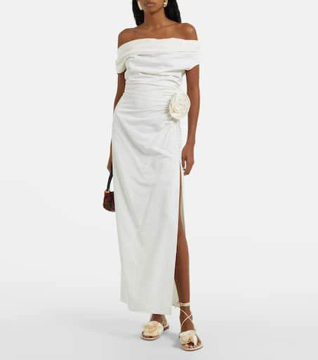 Magda Butrym Floral leather sandals 3