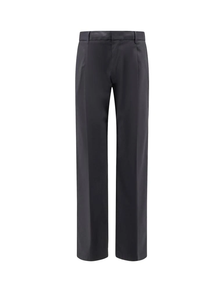 Dolce & Gabbana Logo Tag Pleated Trousers