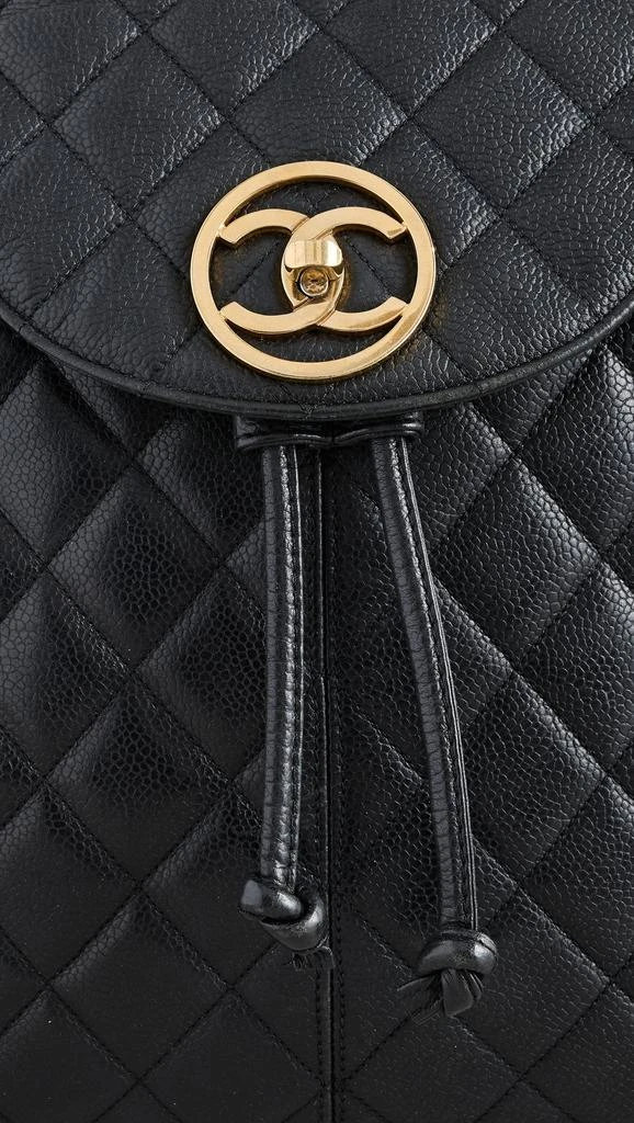 Shopbop Archive Chanel Caviar Drawstring Bag Backpack 4