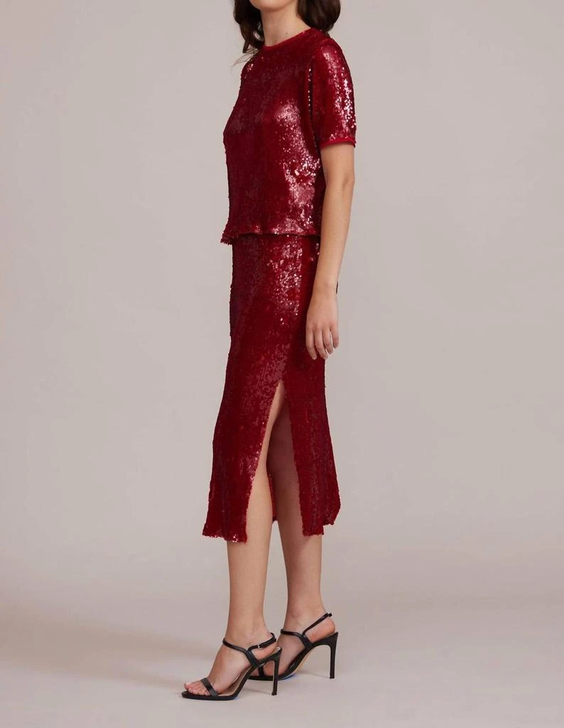 Lucy Paris Lucy Paris - Molly Sequined Midi Skirt 3