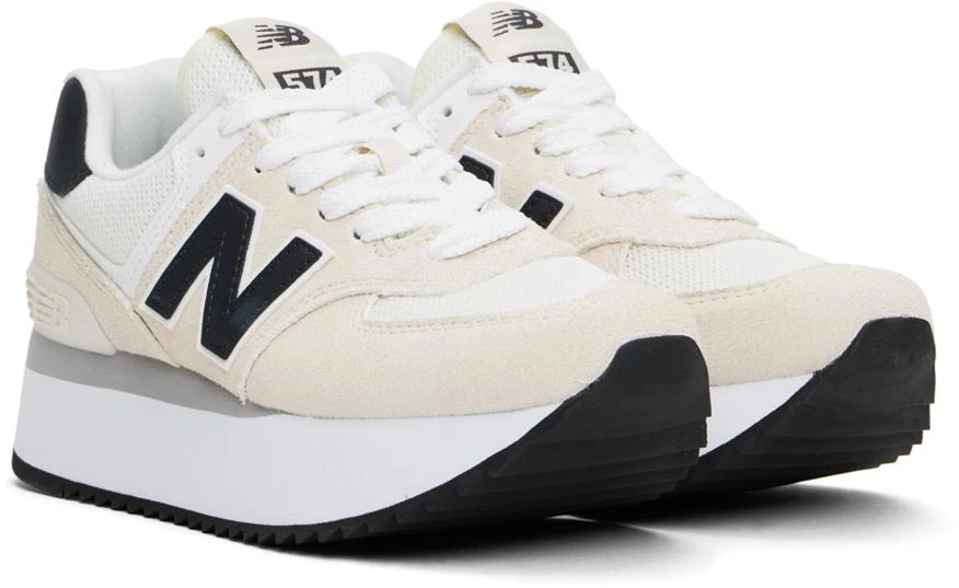 New Balance Beige 574+ Sneakers 4
