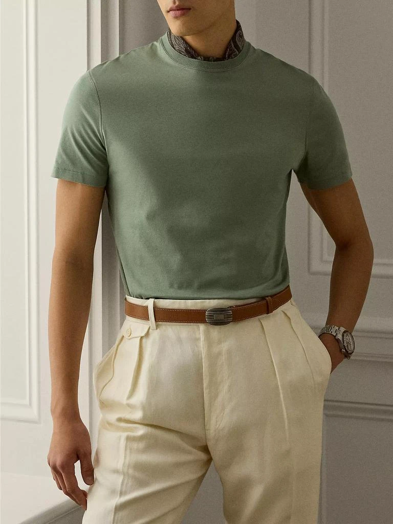 Ralph Lauren Interlock Cotton Crewneck T-Shirt 6