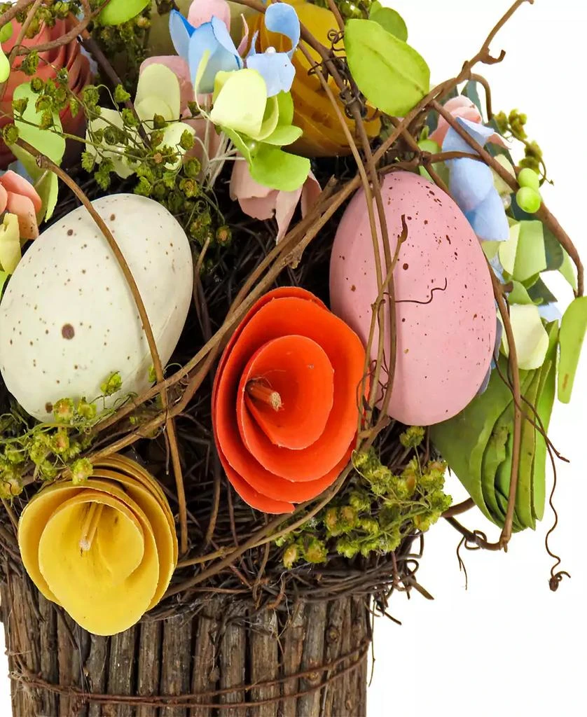 National Tree Company 8" Easter Egg Floral Bundle 2