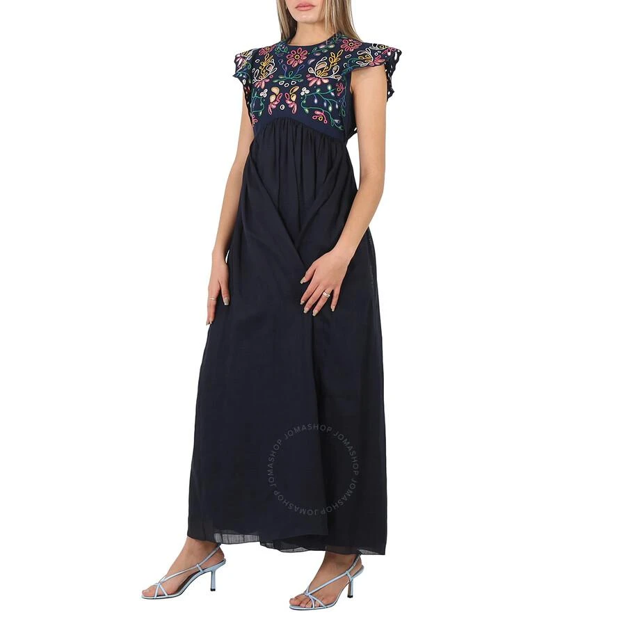 Chloé Ladies Empire Ruffled Maxi Dress 3