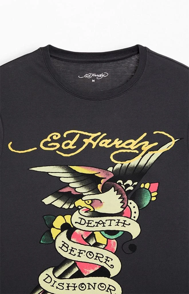 Ed Hardy Death Before Dishonor Eagle T-Shirt 3