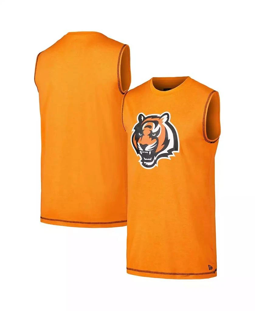 New Era Men's Orange Cincinnati Bengals Tank Top 1