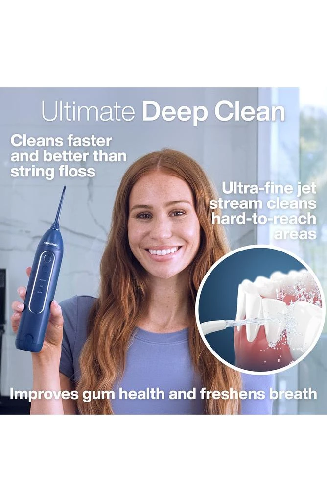AquaSonic Icon Navy Flosser 4