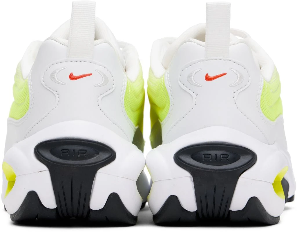 NIKE White & Yellow Air Max Portal Sneakers 2