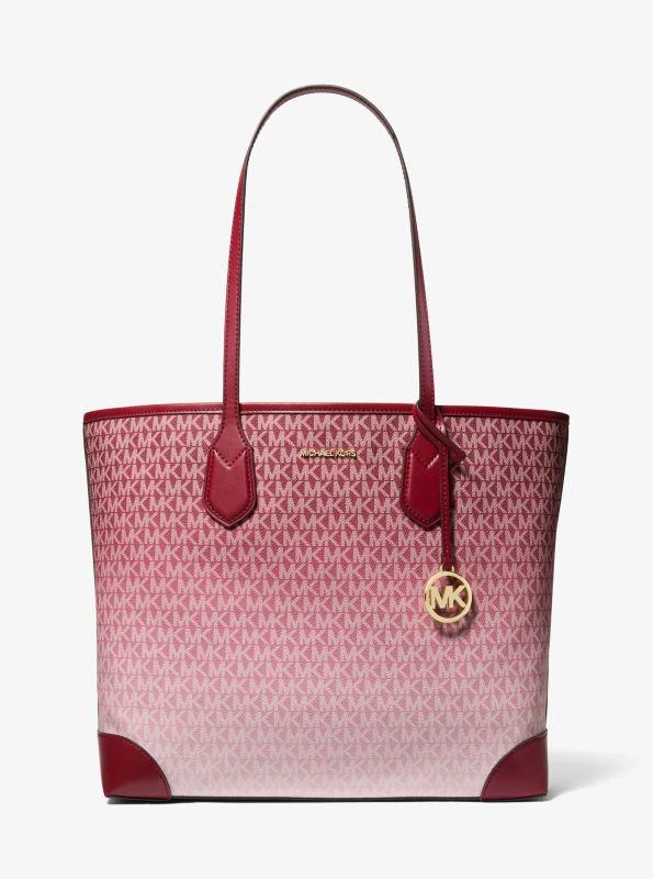 Michael Kors Eva Large Ombré Signature Logo Tote Bag