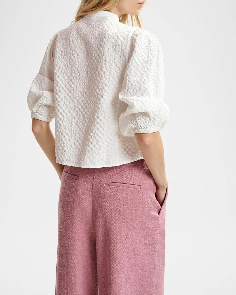 Essentiel Heartfelt Embellished Button-Front Shirt 3