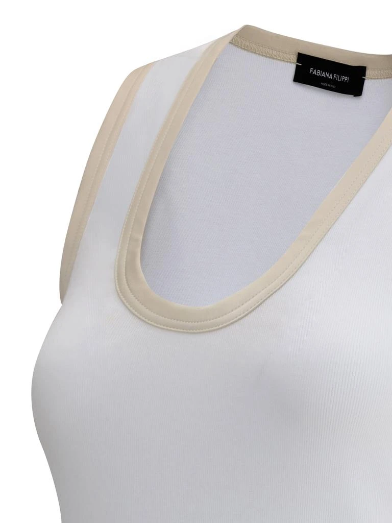 Fabiana Filippi Ribbed Top 3