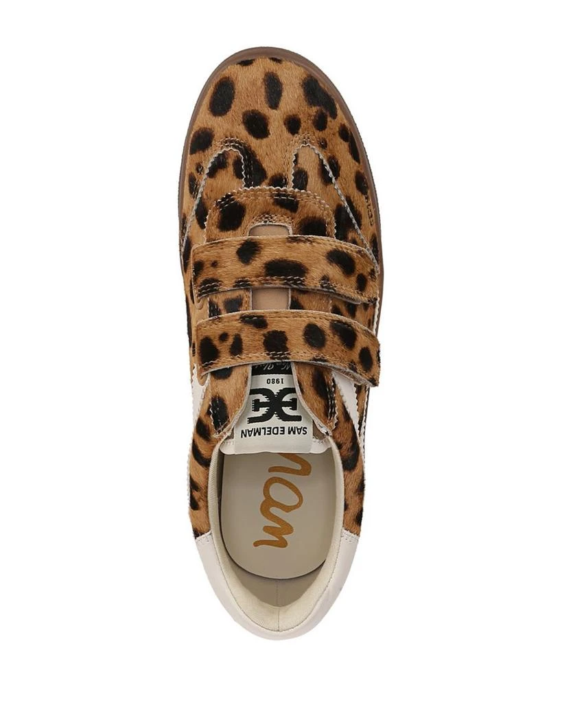 Sam Edelman Women's Talia Leopard Print Calf Hair Sneakers 3