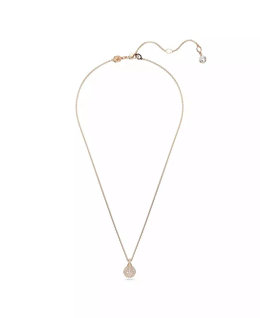 Swarovski White, Rhodium Plated or Gold-Tone or Rose-Gold Tone Meteora Pendant Necklace 3