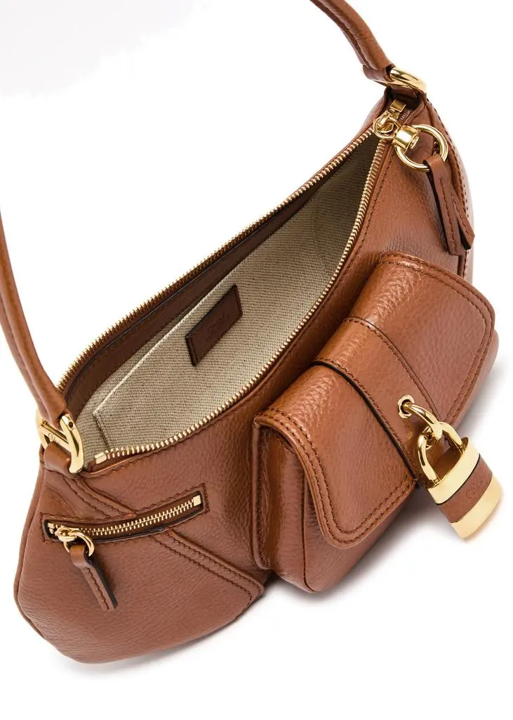 Chloé The 99 grained leather shoulder bag 4