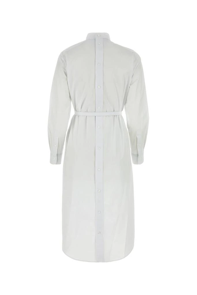 Fendi White poplin shirt dress 1