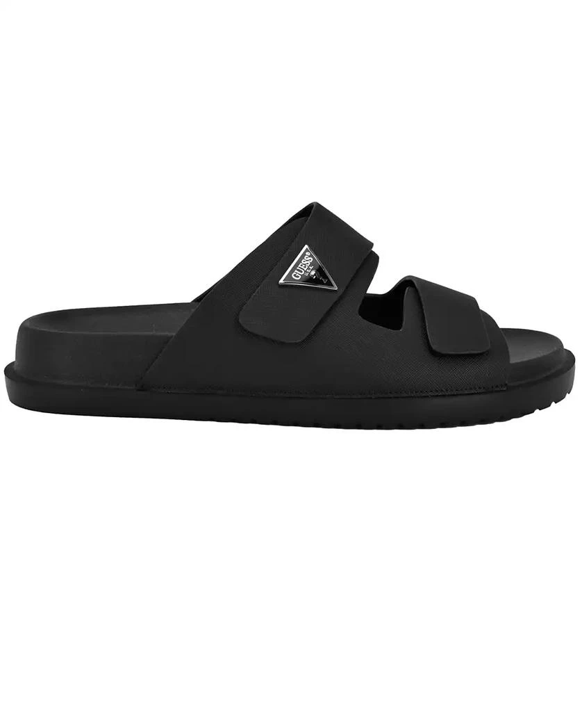 GUESS Men's Visel Branded Slip On Fashion Slides 2