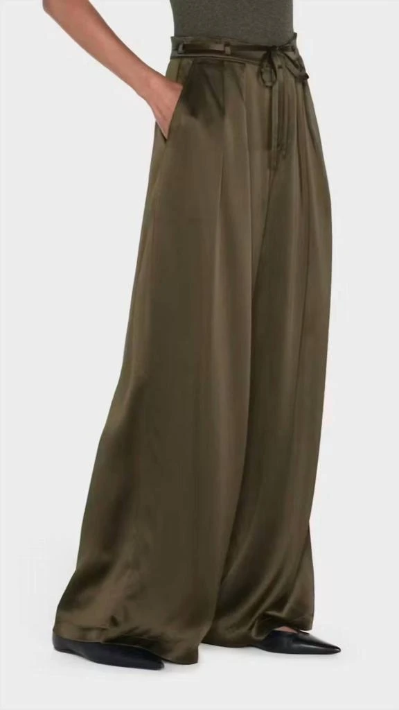 FRAME Frame - Denim Long Silk Trouser Pants 2