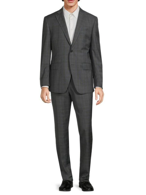 Saks Fifth Avenue
 Modern Fit Wool Suit main image 0