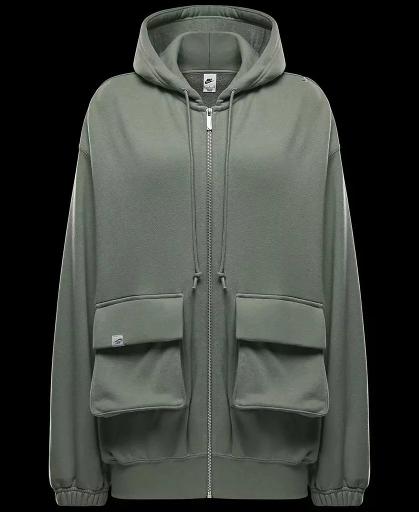 NIKE Sportswear Women's Oversized Full-Zip French Terry Hoodie 5