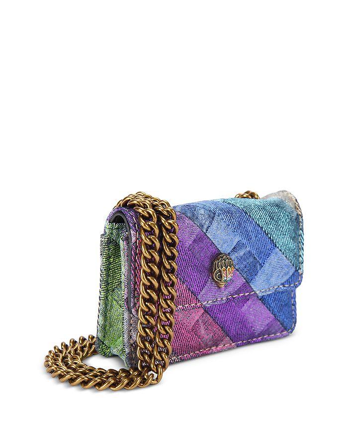 Kurt Geiger Micro Kensington Denim Crossbody Bag