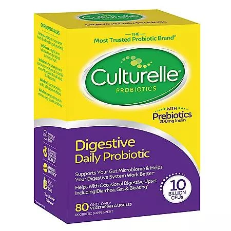 Culturelle Culturelle Digestive Daily Probiotics Capsules, 80 ct. 4