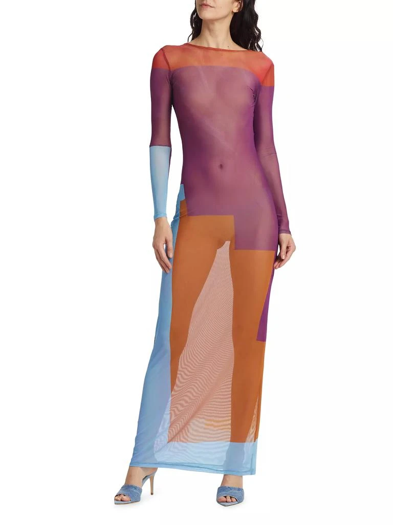 House of Aama Prelude: Aama Tales Night Sky Maxi Dress 3