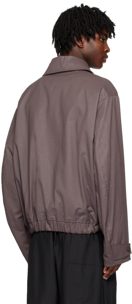 Lemaire Purple Boxy Jacket - Jackets - Free Shipping Lemaire Purple Boxy Jacket - Jackets - Free Shipping