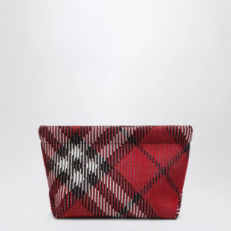Burberry Burberry Clutch Bag With Check Pattern 1