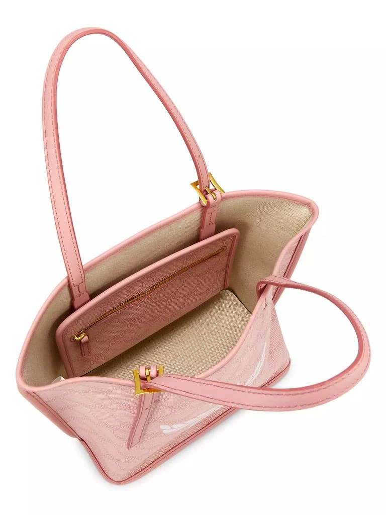 MCM Himmel Mini Lauretos Shopper Tote Bag 3