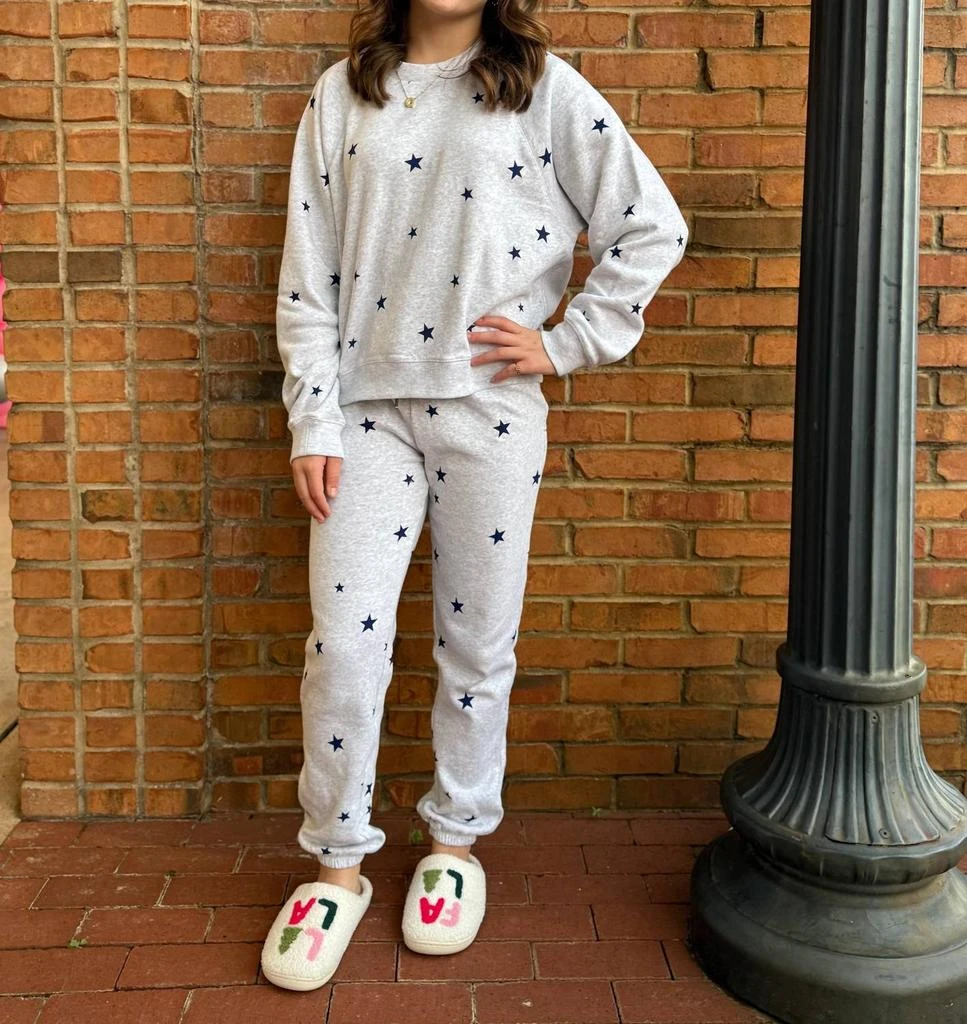 Chaser Chaser - Festive Stars Sweat Pants