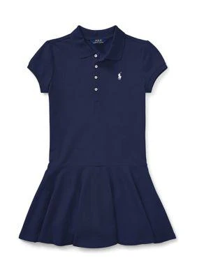 Ralph Lauren Lauren Childrenswear Mesh Polo Dress Girls 7 16 1