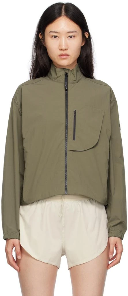 District Vision Khaki Cropped Jacket 1