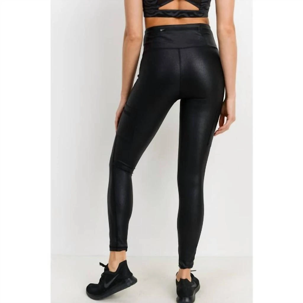 Mono B Mono B - Highwaist Foil Leggings 3