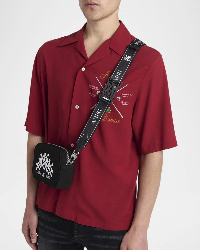 AMIRI Men's Bones Stacked Crossbody Bag 6