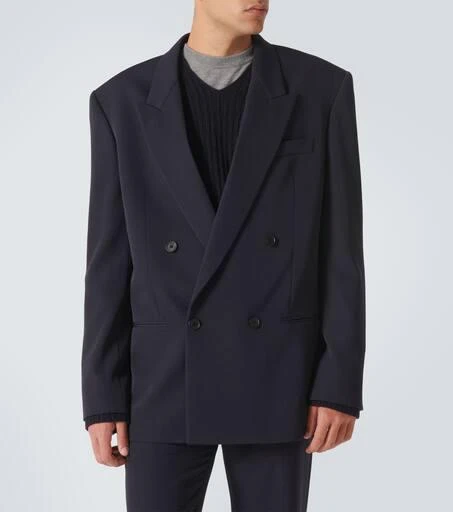 The Row Donnes double-breasted wool blazer 3