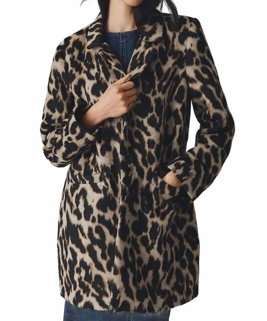 Sanctuary Downtown Jacket In Leopard Multi