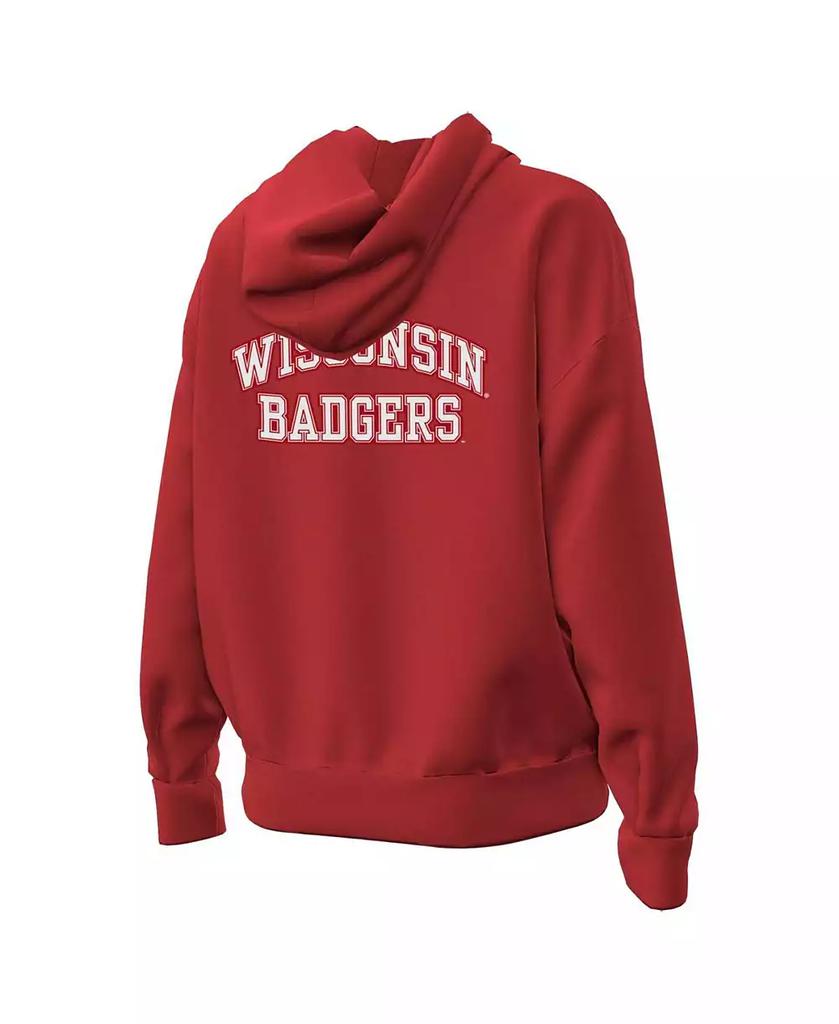 Under Armour Women's Red Wisconsin Badgers Throwback Hoodie
