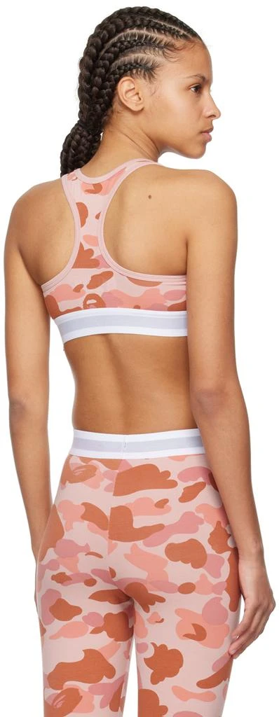 Bape Pink 1st Camo Sport Bra 3