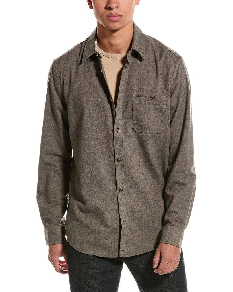 Point Zero Light Brush Flannel Herringbone 1