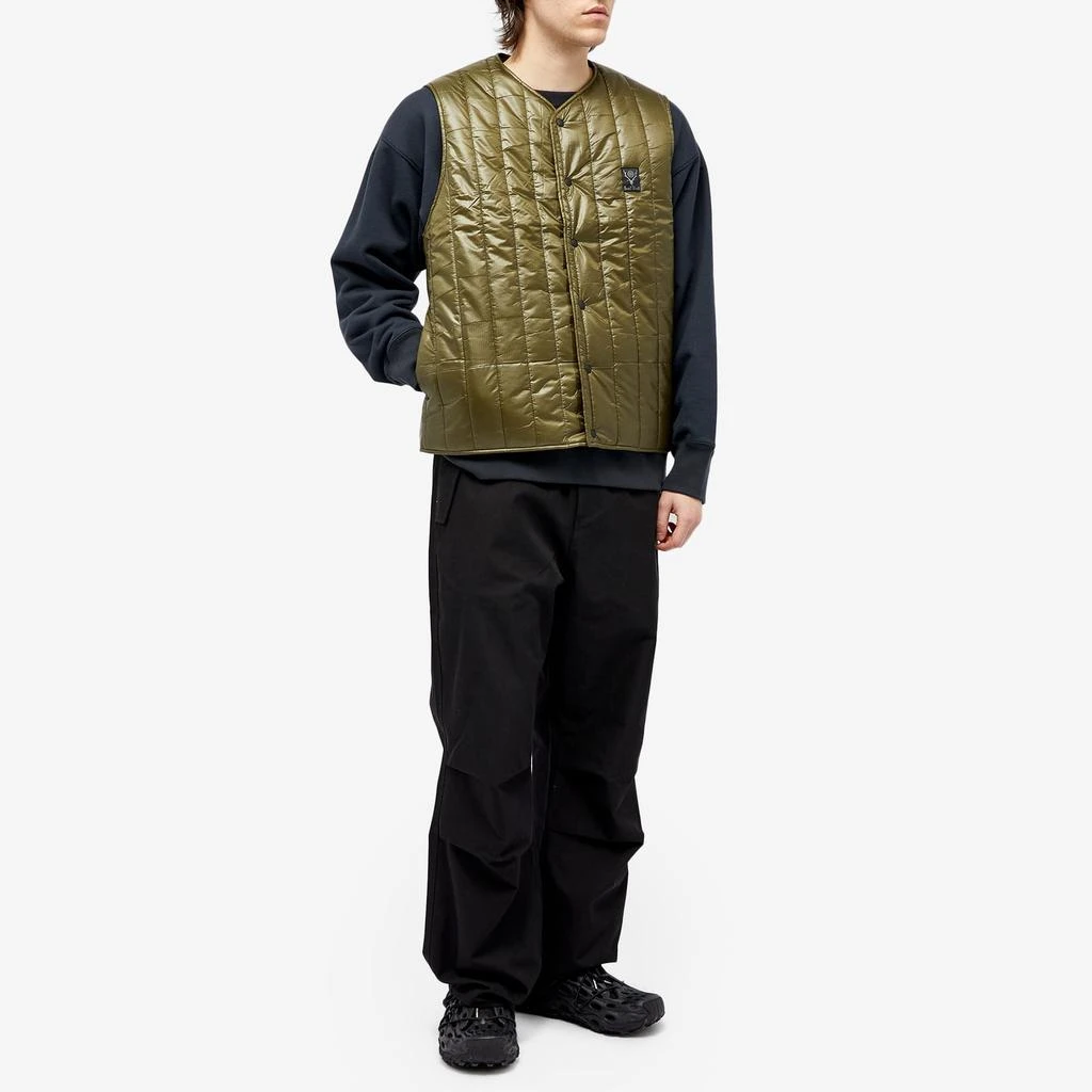 South2 West8 South2 West8 Quilted Nylon Ripstop Vest 4