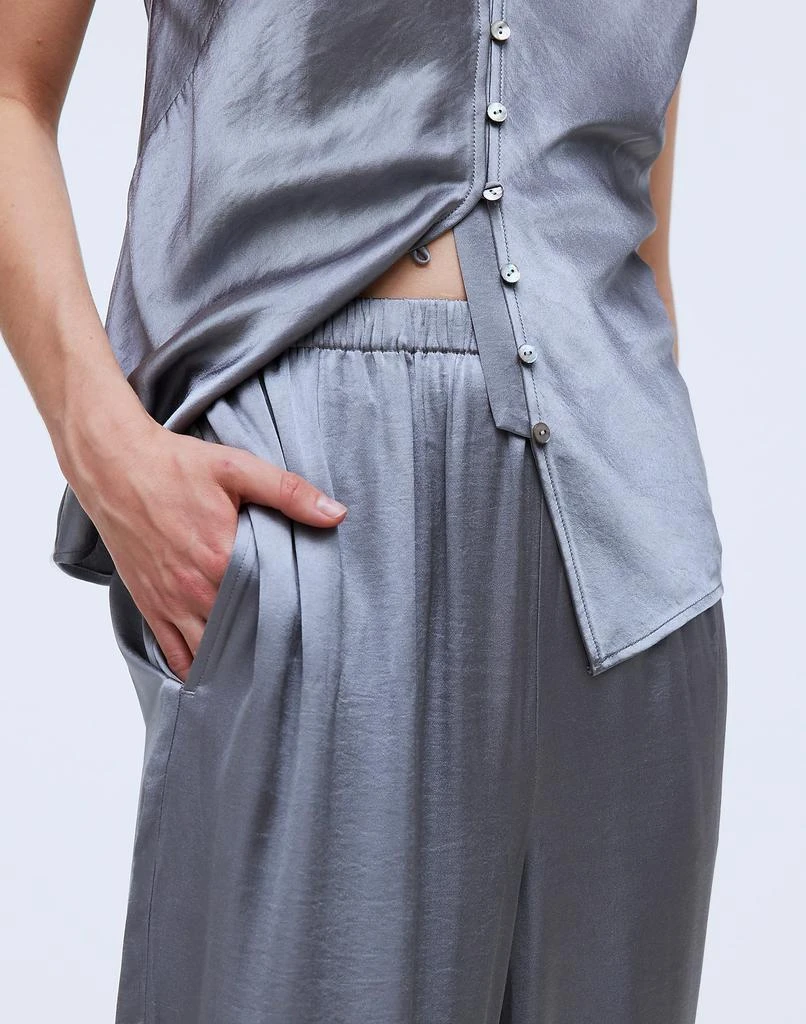 Madewell Straight-Leg Full-Length Pants in Satin 5