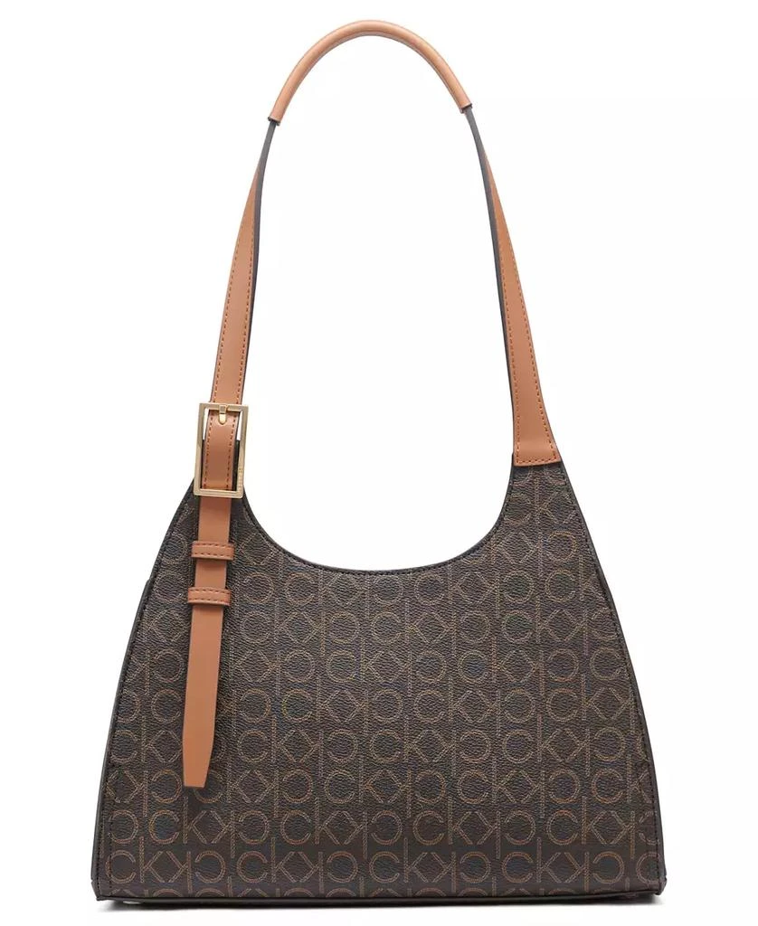 Calvin Klein Quill Signature Medium Shoulder Bag 2
