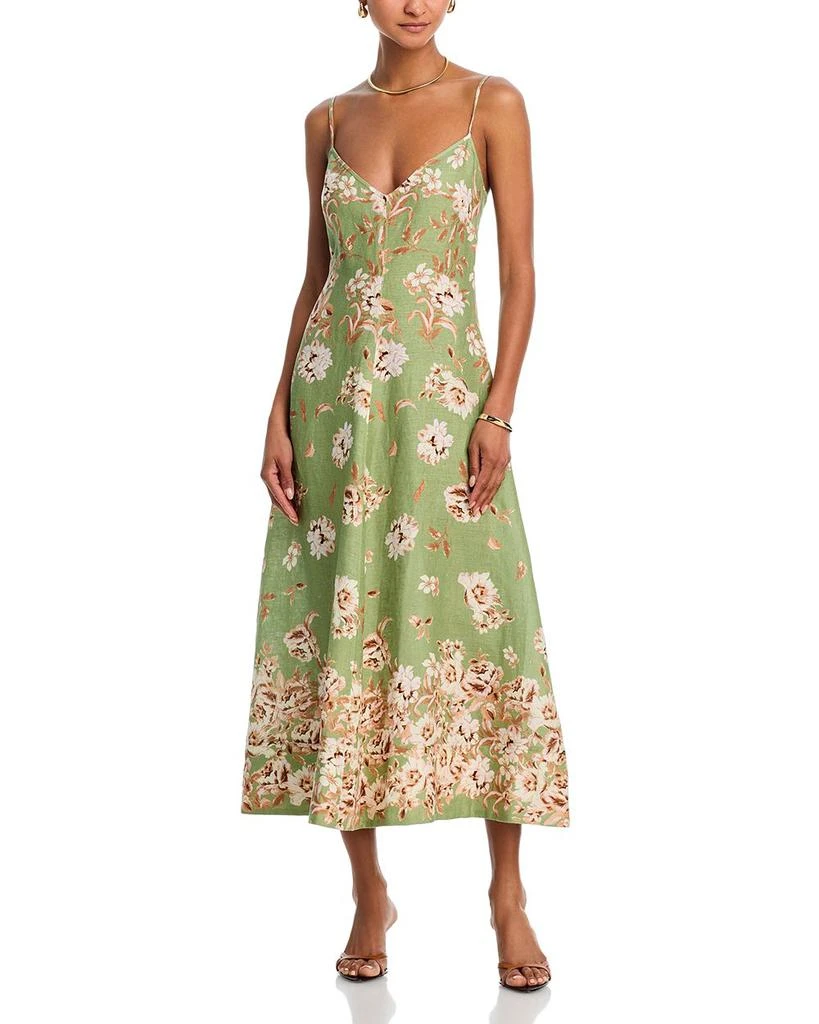 Cara Cara Mae Linen Midi Dress 1