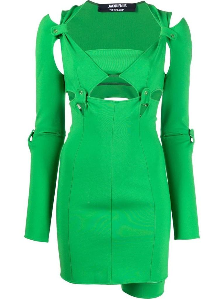 NA Green Mari mini Dress