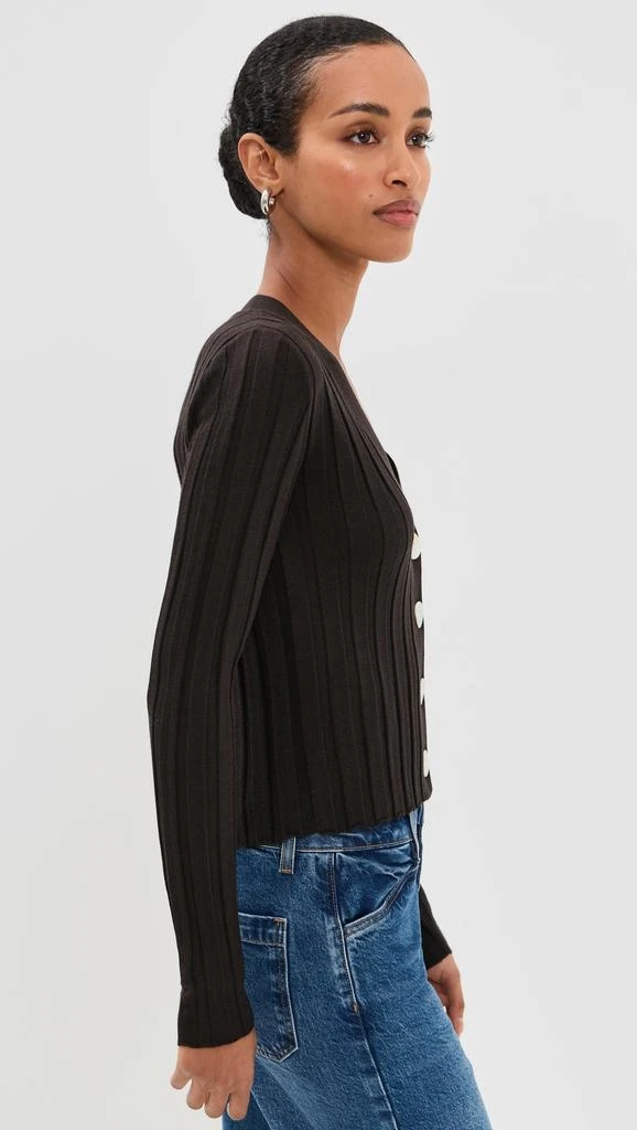 Madewell Ribbed V Neck Cardigan 3