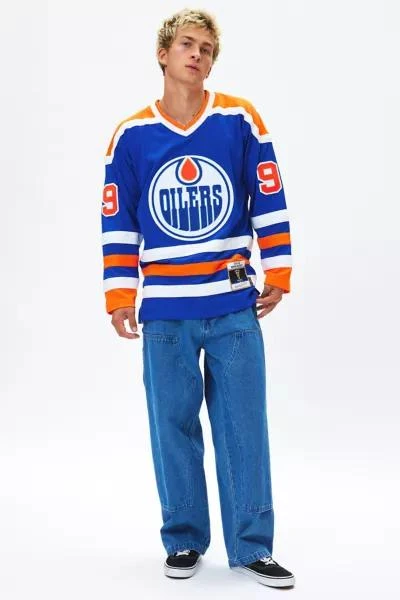 Mitchell & Ness Mitchell & Ness NHL Edmonton Oilers 1979 Wayne Gretzky Hockey Jersey 3