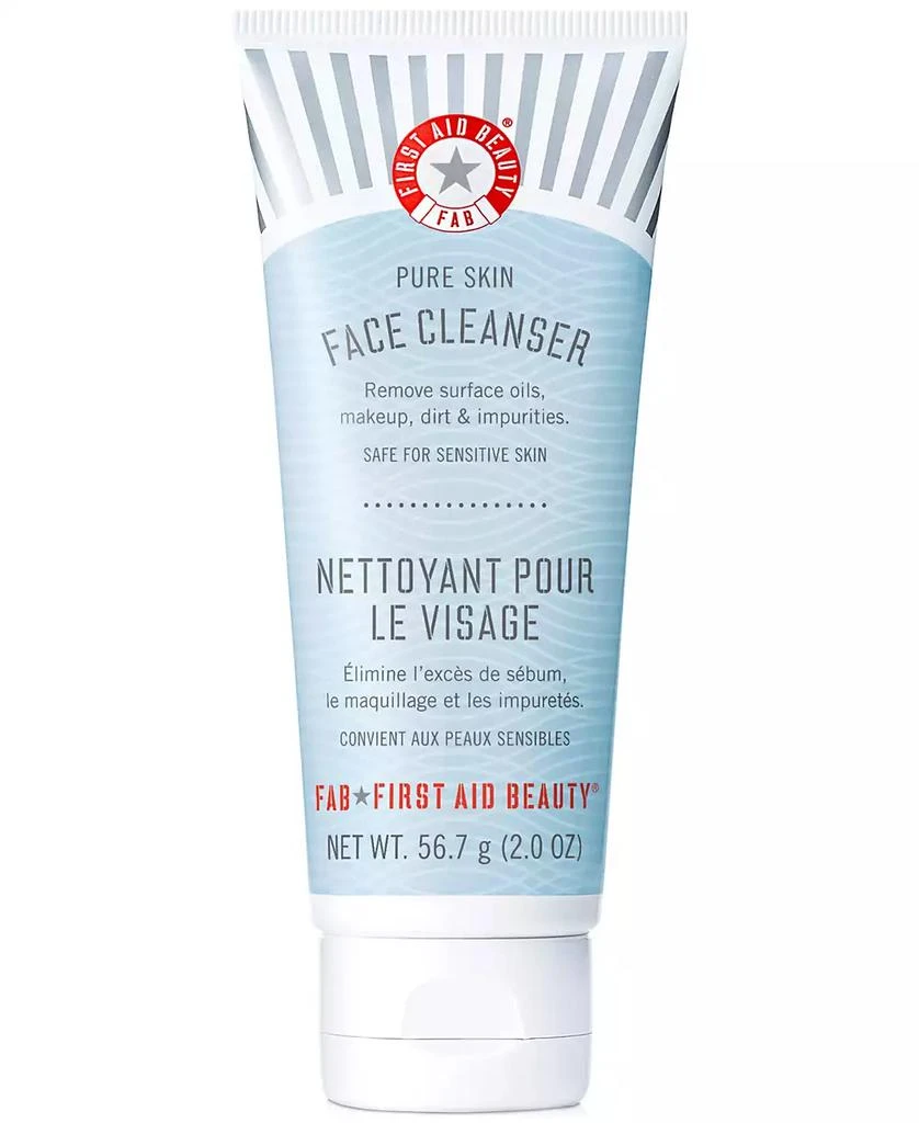 First Aid Beauty Pure Skin Face Cleanser, 11 oz. 1