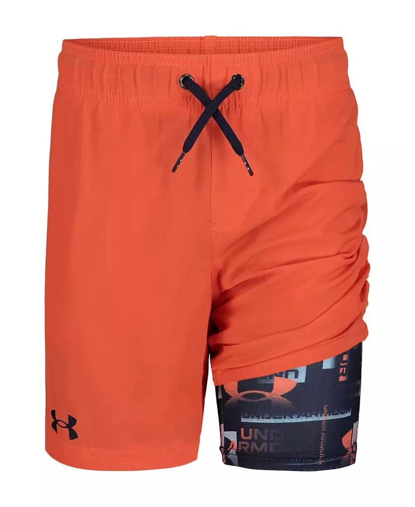Under Armour Big Boys Printed Volley Swimsuit 4