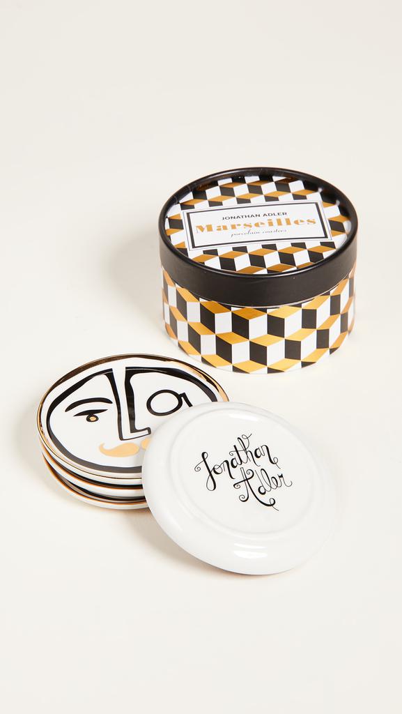 Jonathan Adler Marseilles Coasters